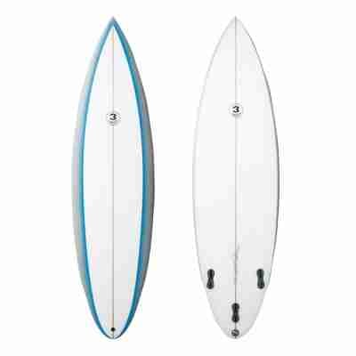 Heritage Series Thruster - Single Flyer Rounded Pin Tail