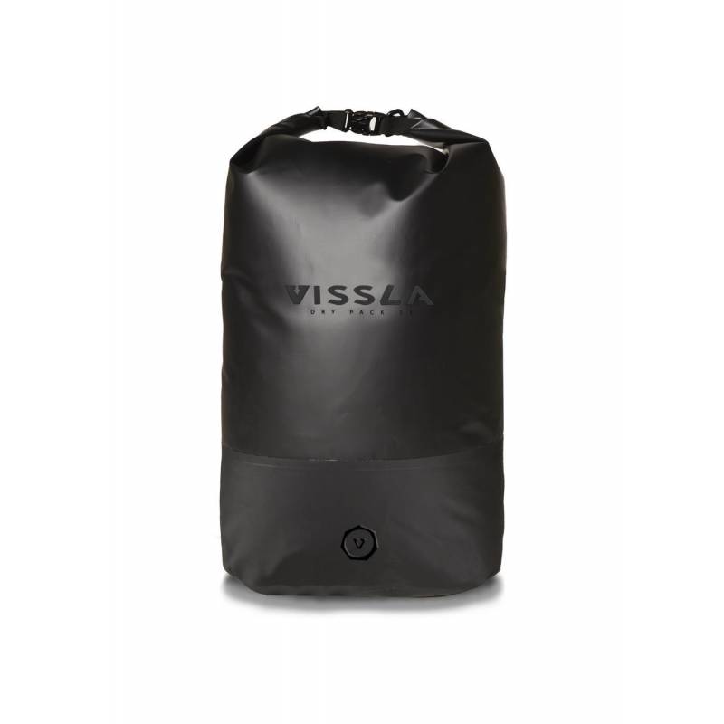 Vissla 7 Seas 35L Dry Backpack - Black 2 front