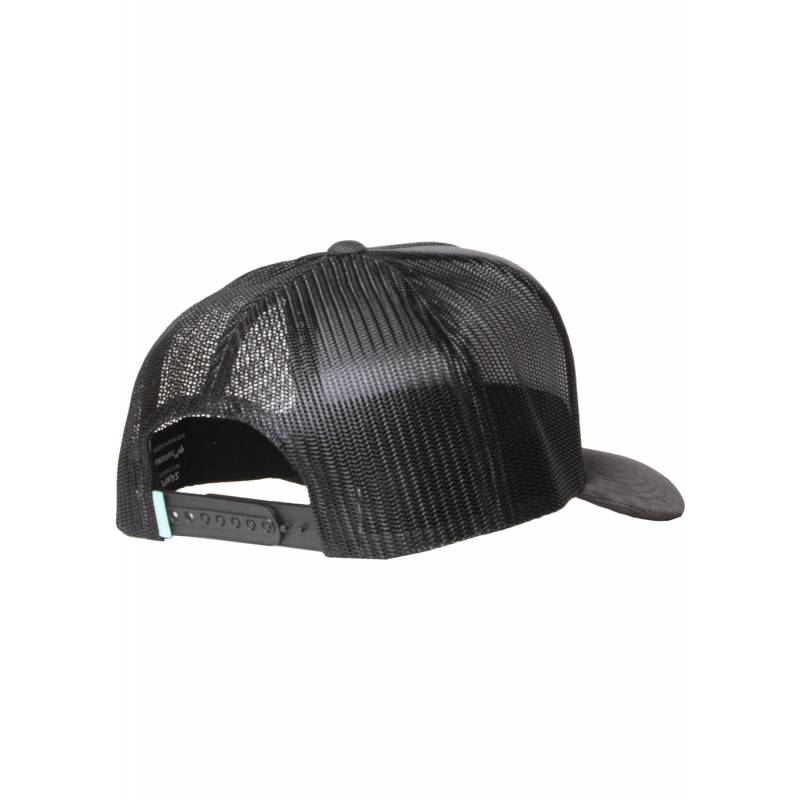 Vissla Sunrise Vibes Corduroy Eco Trucker Hat - Black back