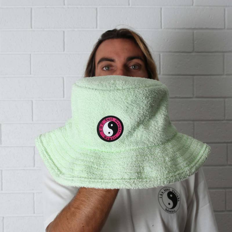 T&C Terry Beach Hat - Lime