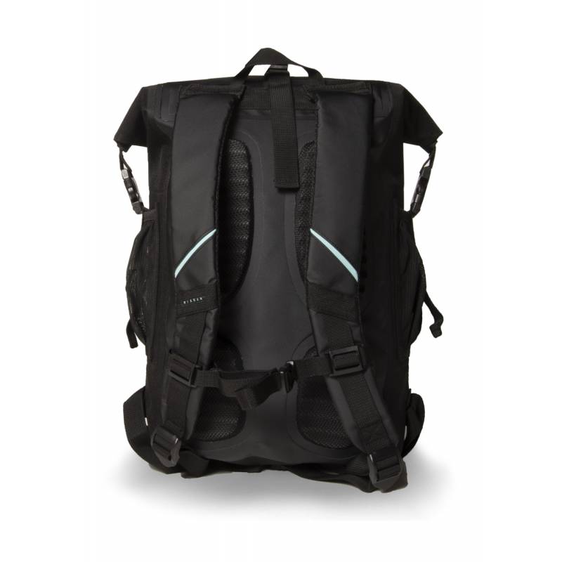 Vissla North Seas 18L Dry Backpack - Black back