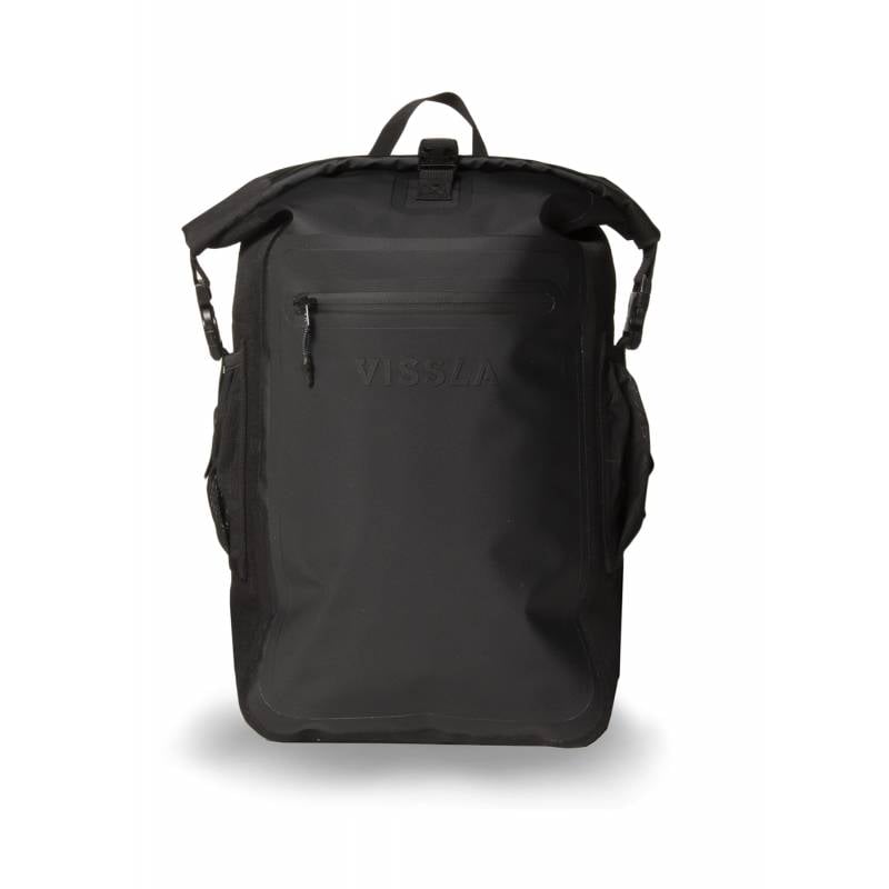 Vissla North Seas 18L Dry Backpack - Black front