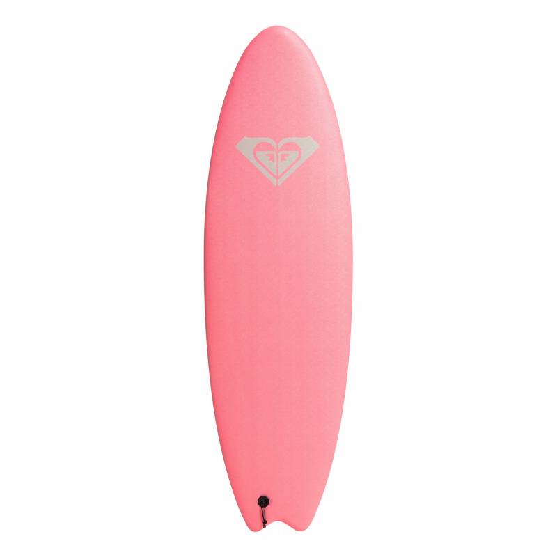 Roxy Bat Softboard 6'0 - Tropical Pink top deck