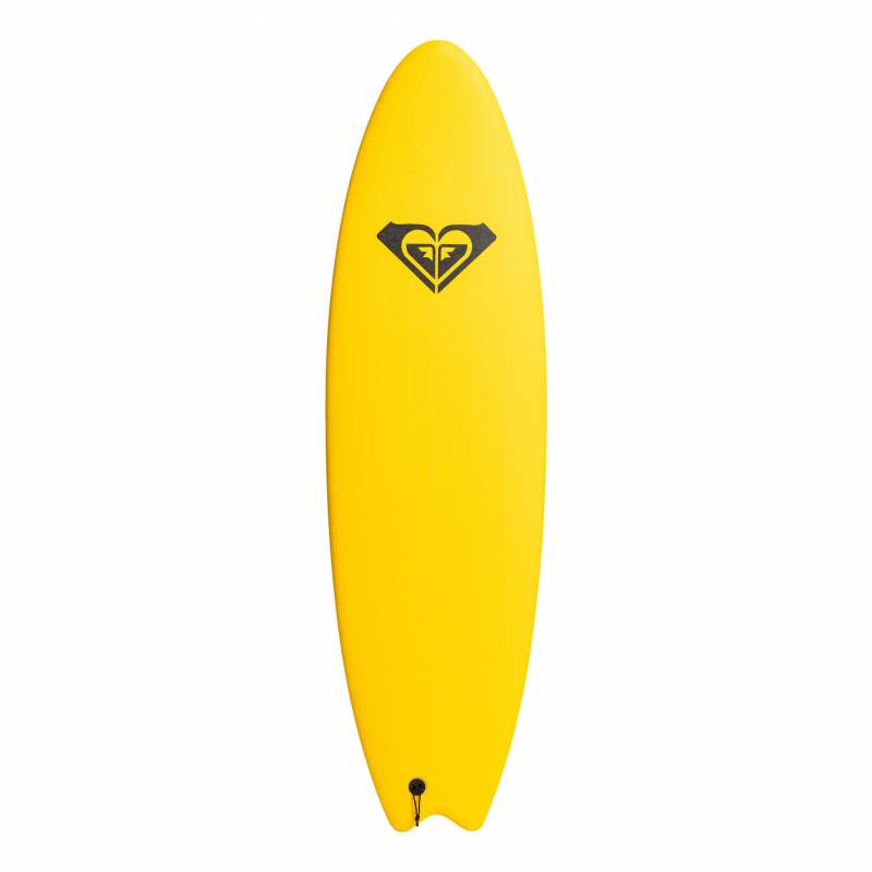 Roxy Bat Softboard 6'6 - Yellow top deck