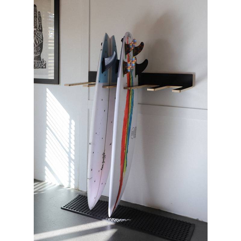 Formatt Q10 Wall Mounted Surfboard Rack  Black