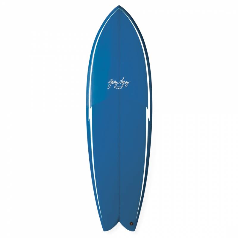Gerry Lopez Something Fishy Surfboard - Dark Blue 5'6