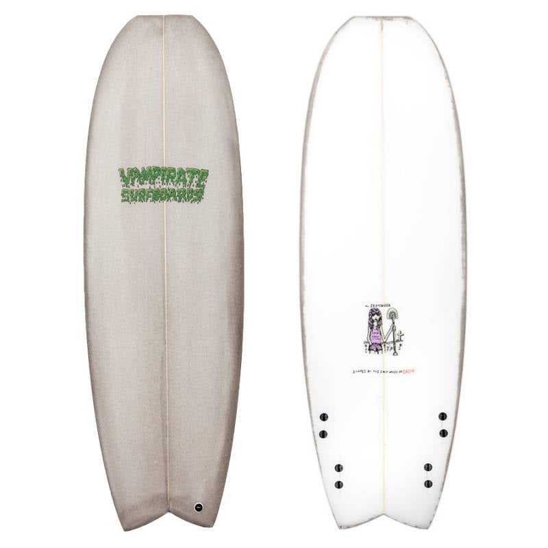 LONGBOARD 9'1 VAMPIRATE SURFBOARD EPS/EPOXY 
