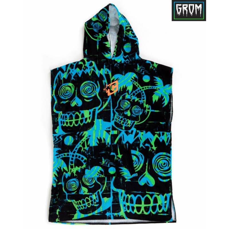 Creatures of Leisure Grom Poncho - Gyan Green