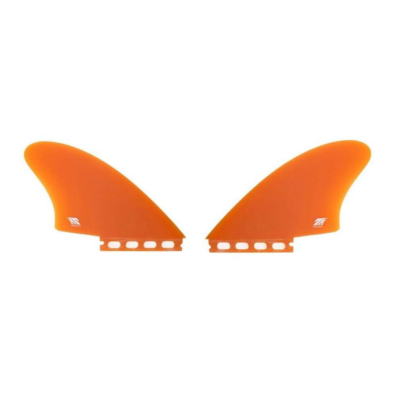 True Ames Hobie Fish Surfboard Fins - orange (Futures) 2 fins