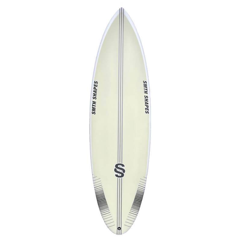 SMTH Shapes Humanoid Surfboard - deck tinted