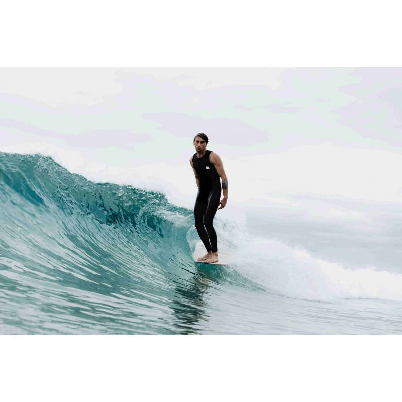 Inner Relm Daddy 3mm Long John Wetsuit model surfing