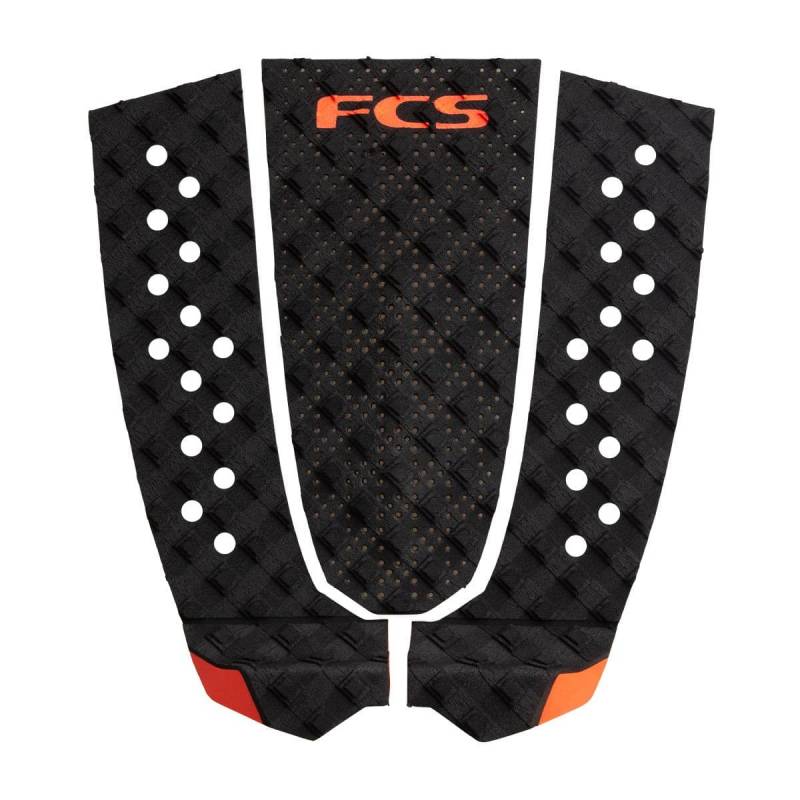 FCS T3 Traction Pad Tail Pad Black/Fire