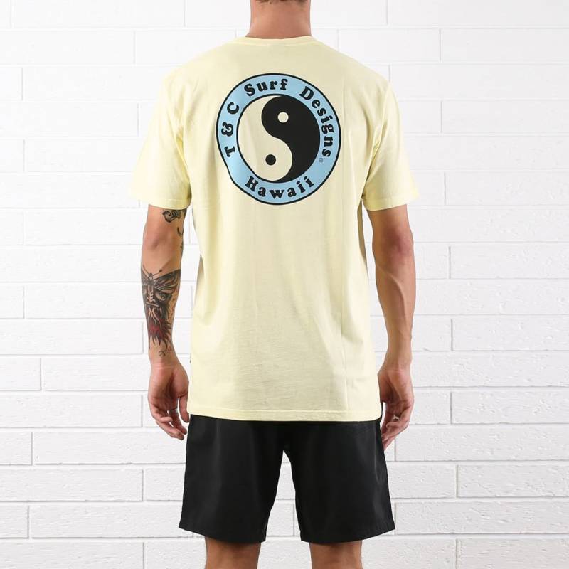 Town & Country OG Logo Tee - Vintage Yellow - Back
