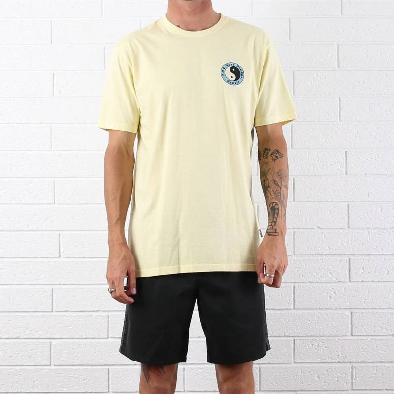 Town & Country OG Logo Tee - Vintage Yellow - Front