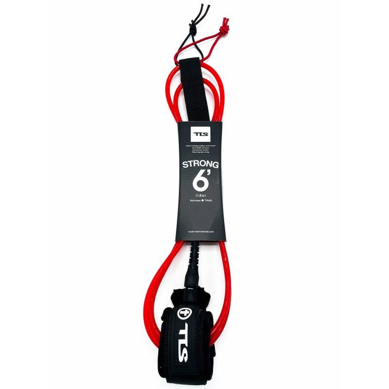 TLS 6ft Strong Leash - Red