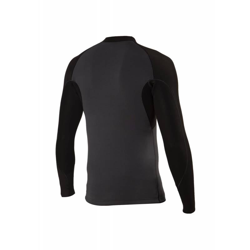 Vissla 1mm High Seas Long Sleeve Jacket Wetsuit Top mens - Phantom black - back