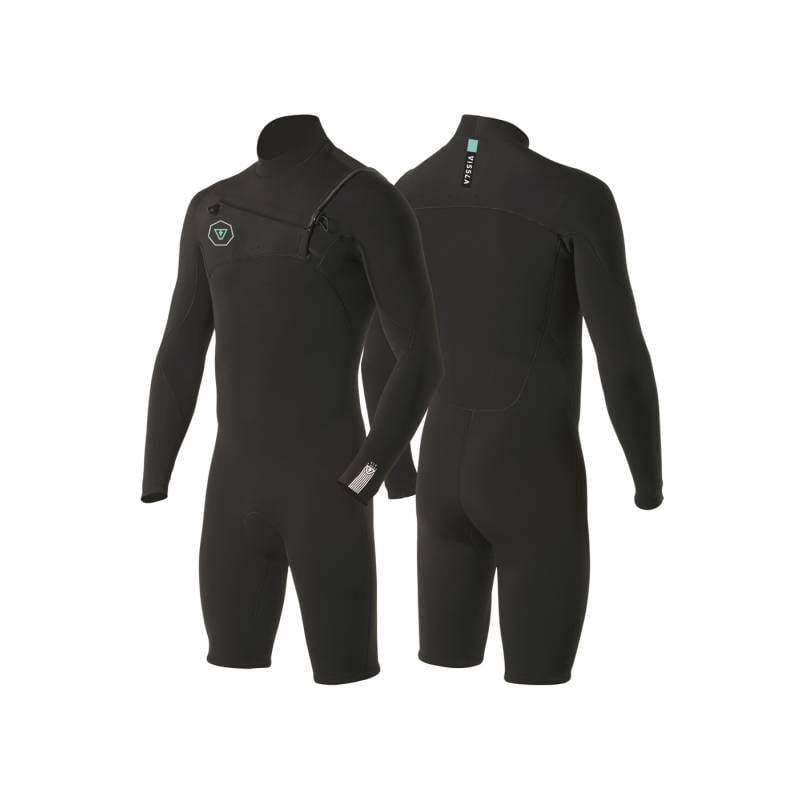 Vissla Men's 7 Seas 2/2 L/S Spring Suit - Black