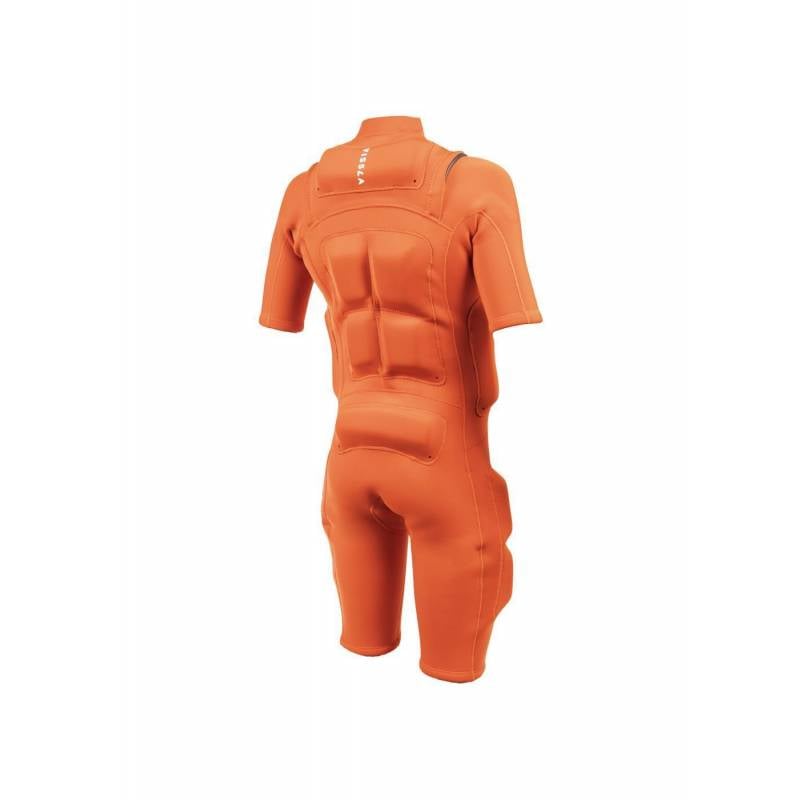 Vissla Boys Heavy Seas 2/2 Impact Spring Suit - Orange back