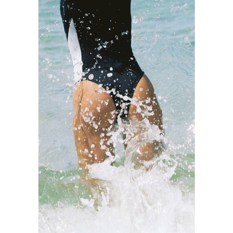 Nikki van Dijk Springsuit - Retro Monochrome model bikini cut