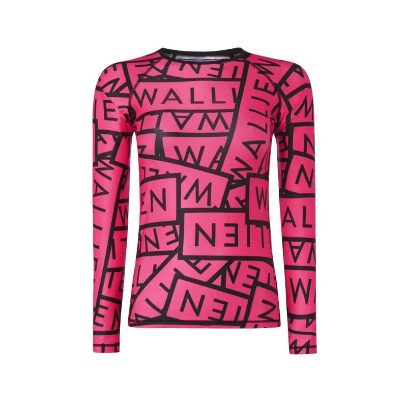 Wallien Rash Vest - Hot Pink front